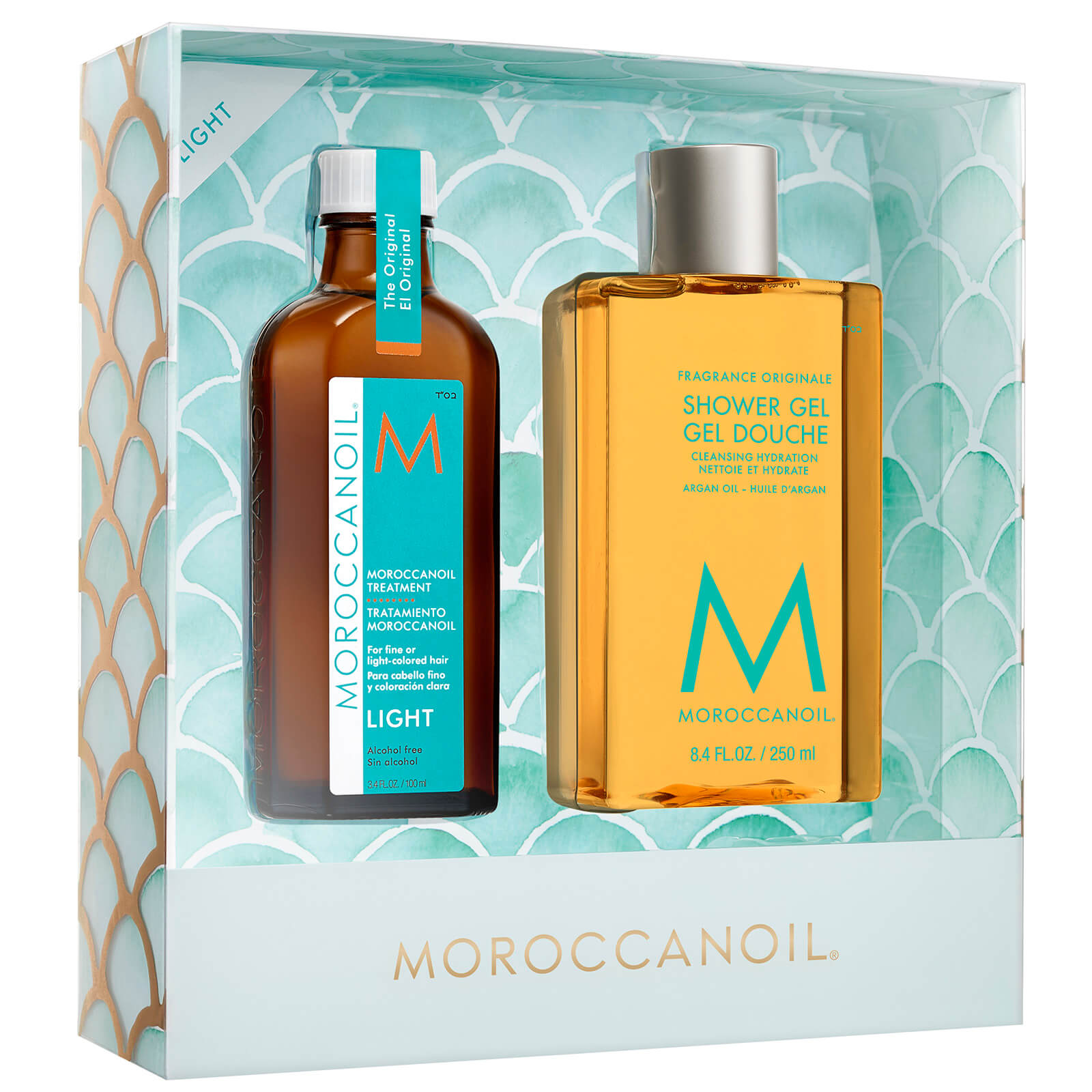 

Moroccanoil Treatment Light and Shower Gel Gift Set