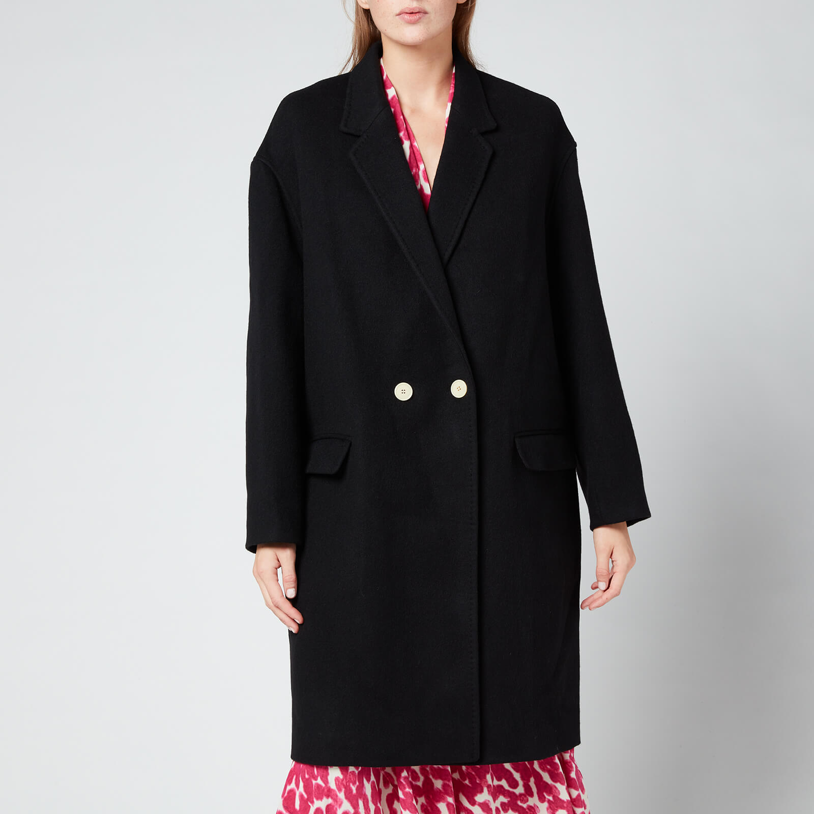 Isabel Marant Women's Efegozi Coat - Black - FR36/UK8