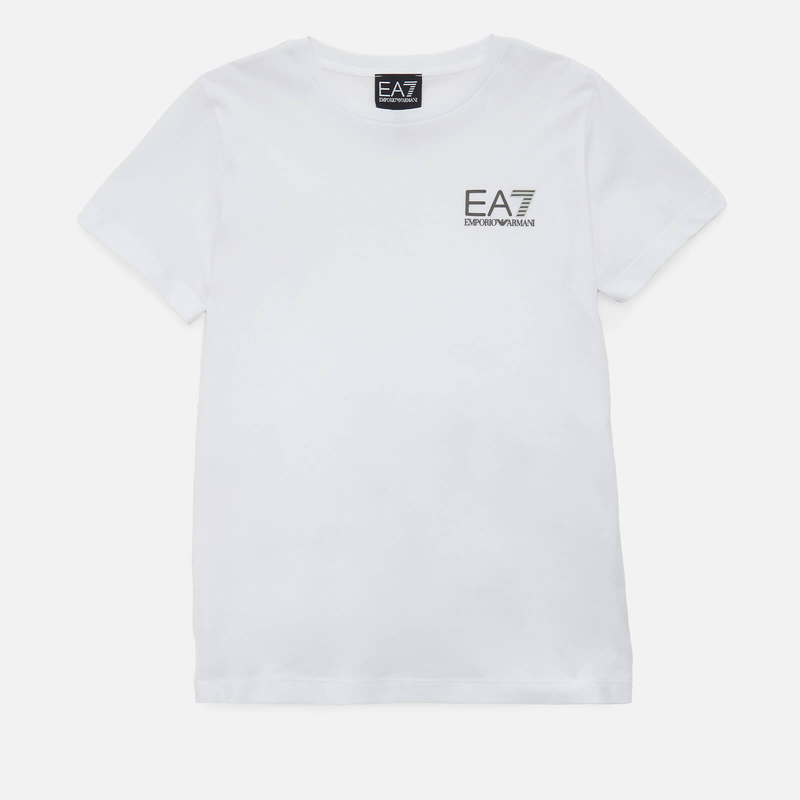 Ea7 Boys' Core Identity T-Shirt - White - 10 Years