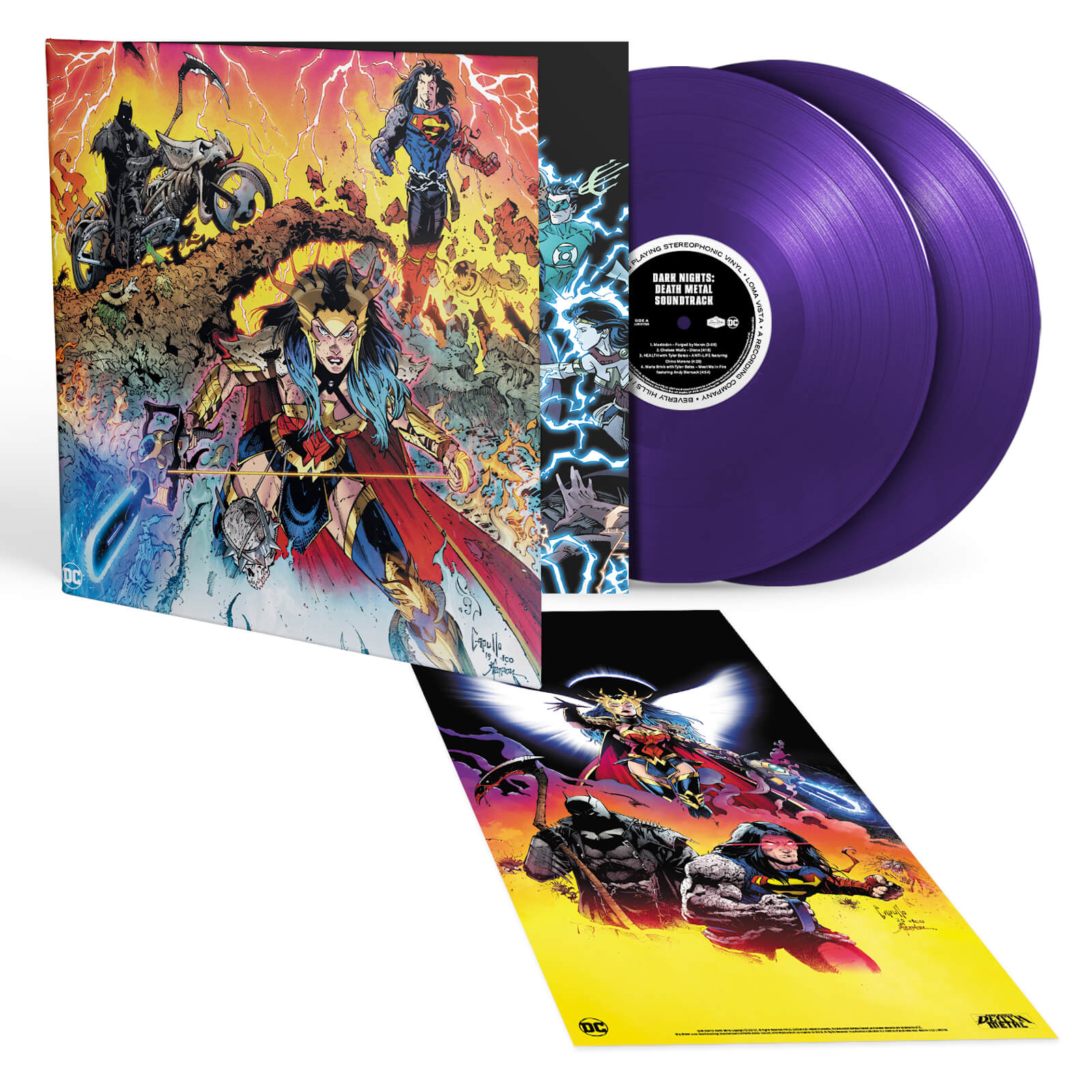 Loma Vista Recordings - Dc dark nights: death metal - soundtrack zavvi exclusive purple 2lp