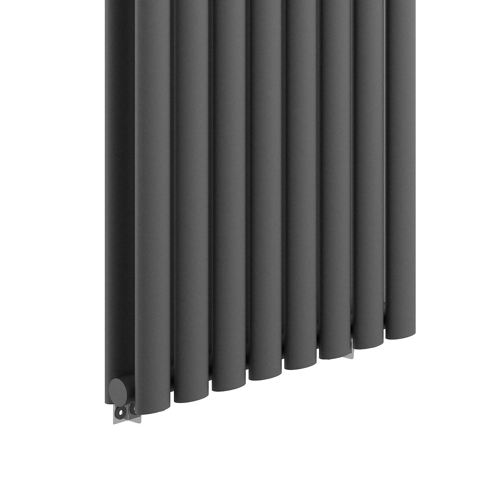 Photo of Vurtu2 Vertical Double Panel Radiator 1800mm X 480mm - Anthracite