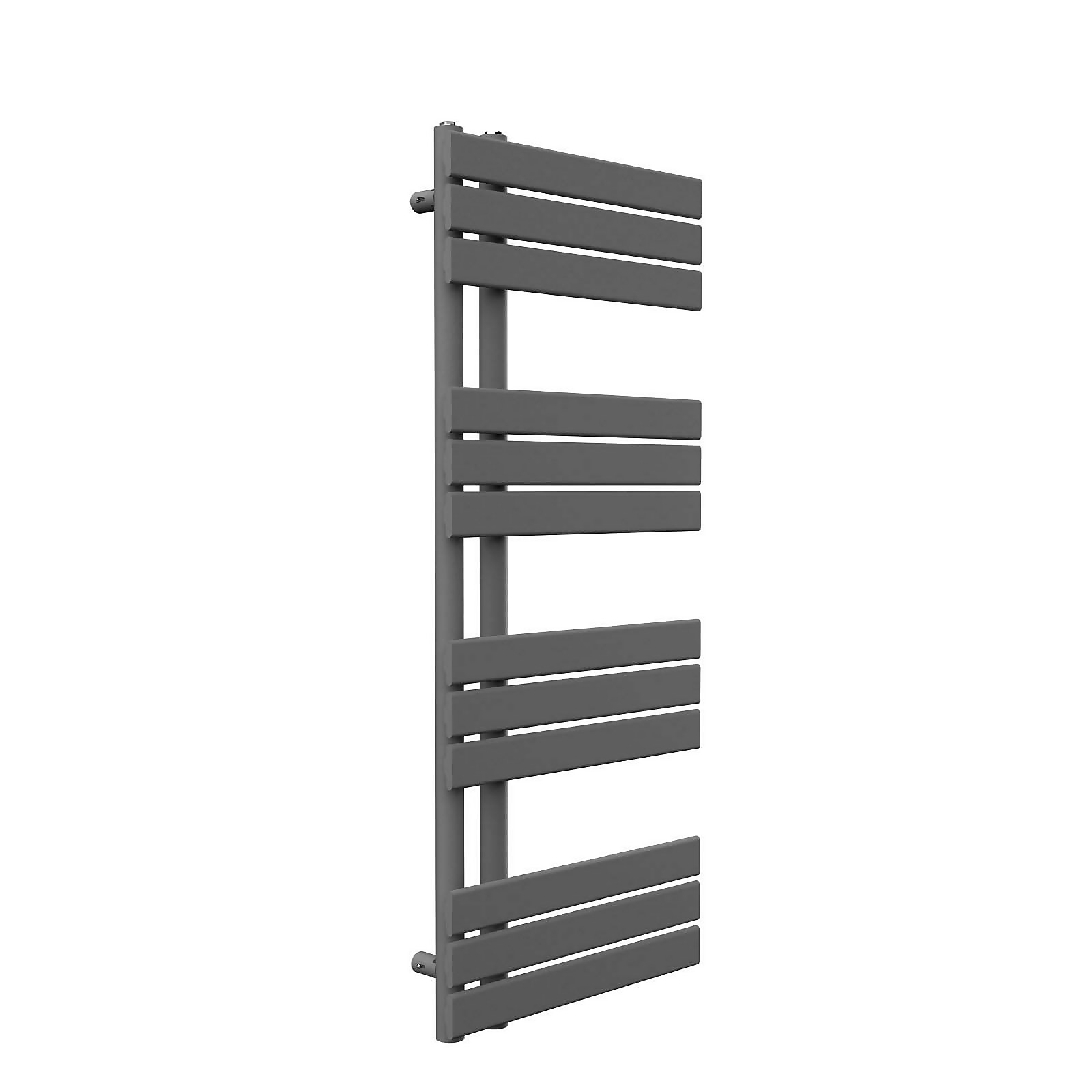 Photo of Vurtu3 Vertical Single Panel Radiator 1200mm X 500mm - Anthracite