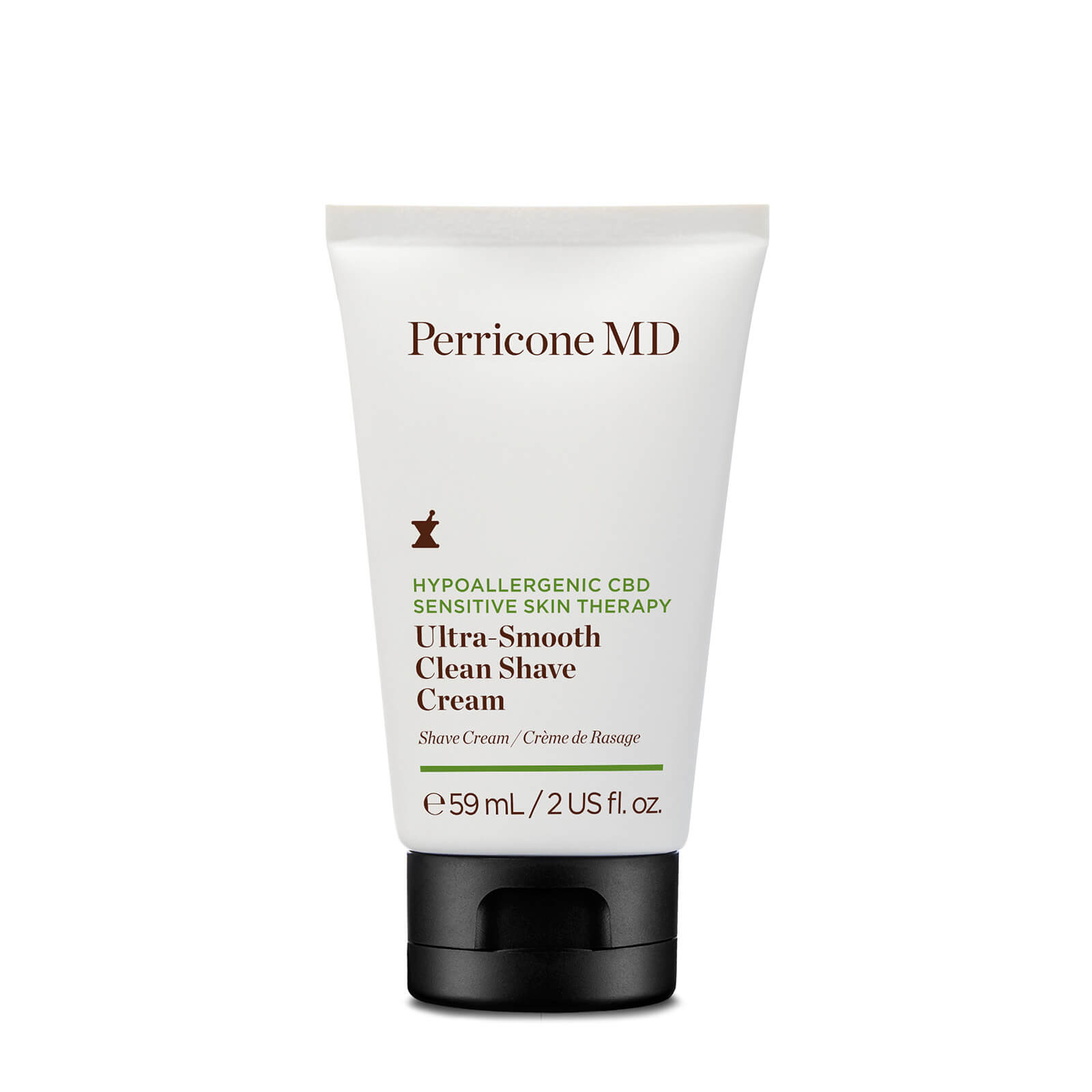 Perricone MD CBD Hypoallergenic Sensitive Skin Therapy Ultra-Smooth Clean Shave Cream 177ml - 2 oz /