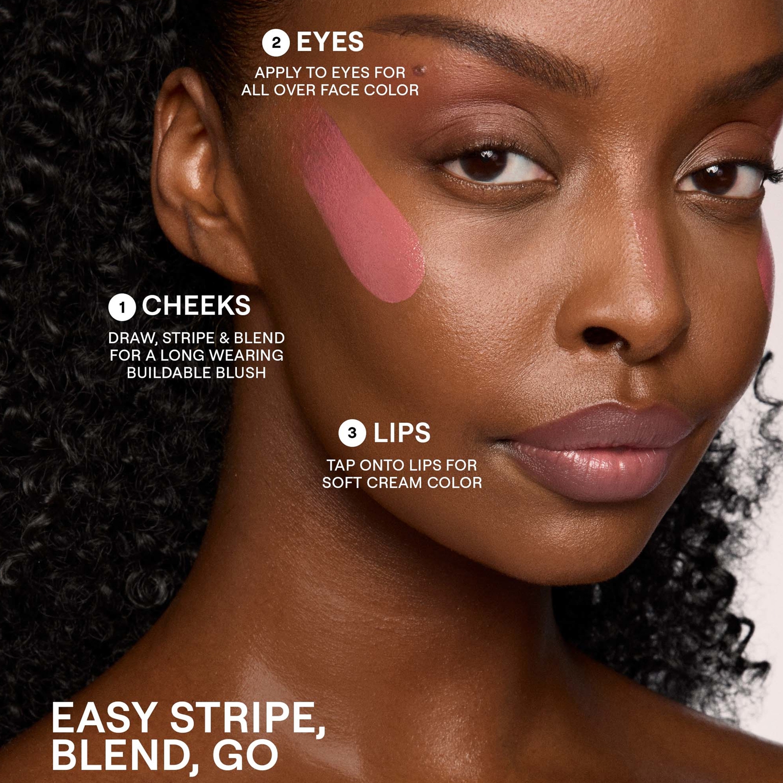 Thumbnail - NUDESTIX Nudies Bloom All Over Face Dewy Blush Colour 7g (Various Shades) - Crimson Lover