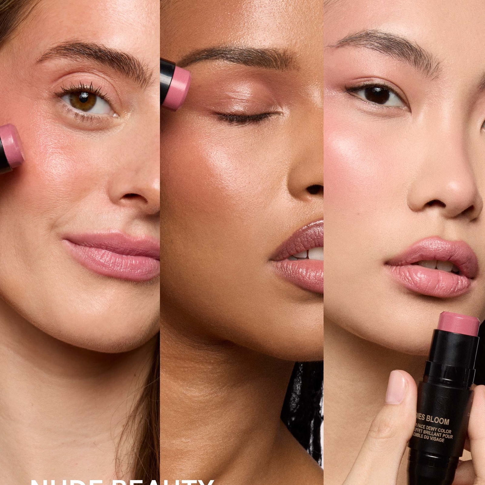 Thumbnail - NUDESTIX Nudies Bloom All Over Face Dewy Blush Colour 7g (Various Shades) - Crimson Lover