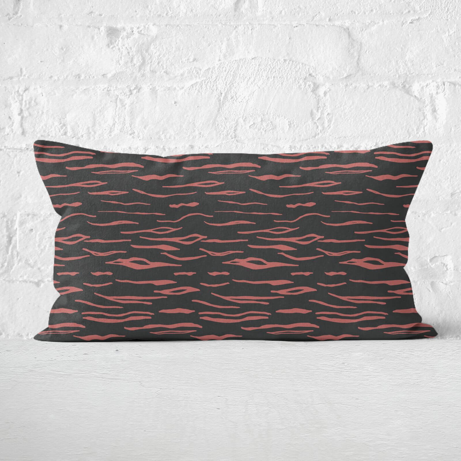 Animal Print Rectangular Cushion - 30x50cm - Soft Touch