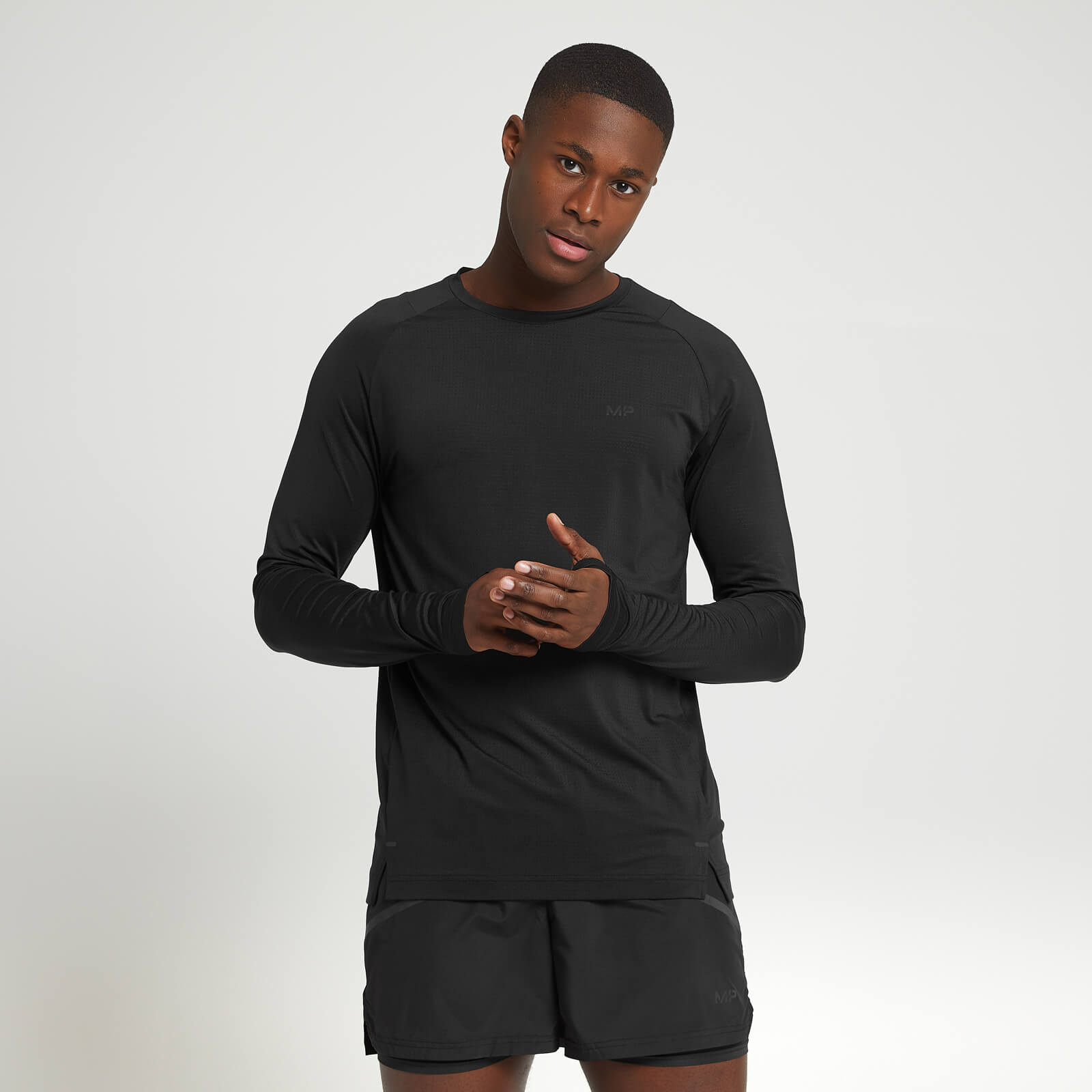 MP Men's Velocity Ultra Long Sleeve T-Shirt - Black - XS
