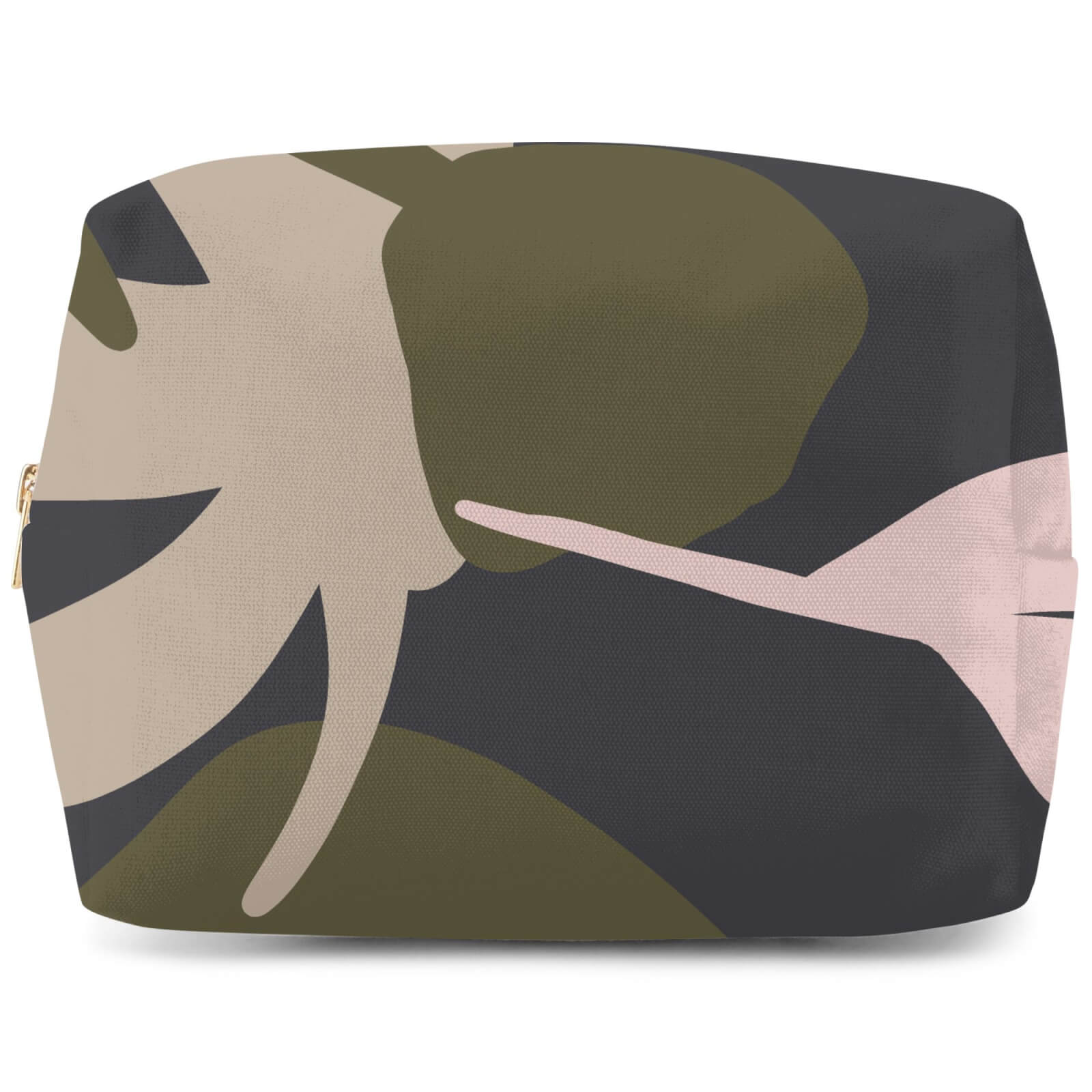 Abstract Natural Flowers Wash Bag