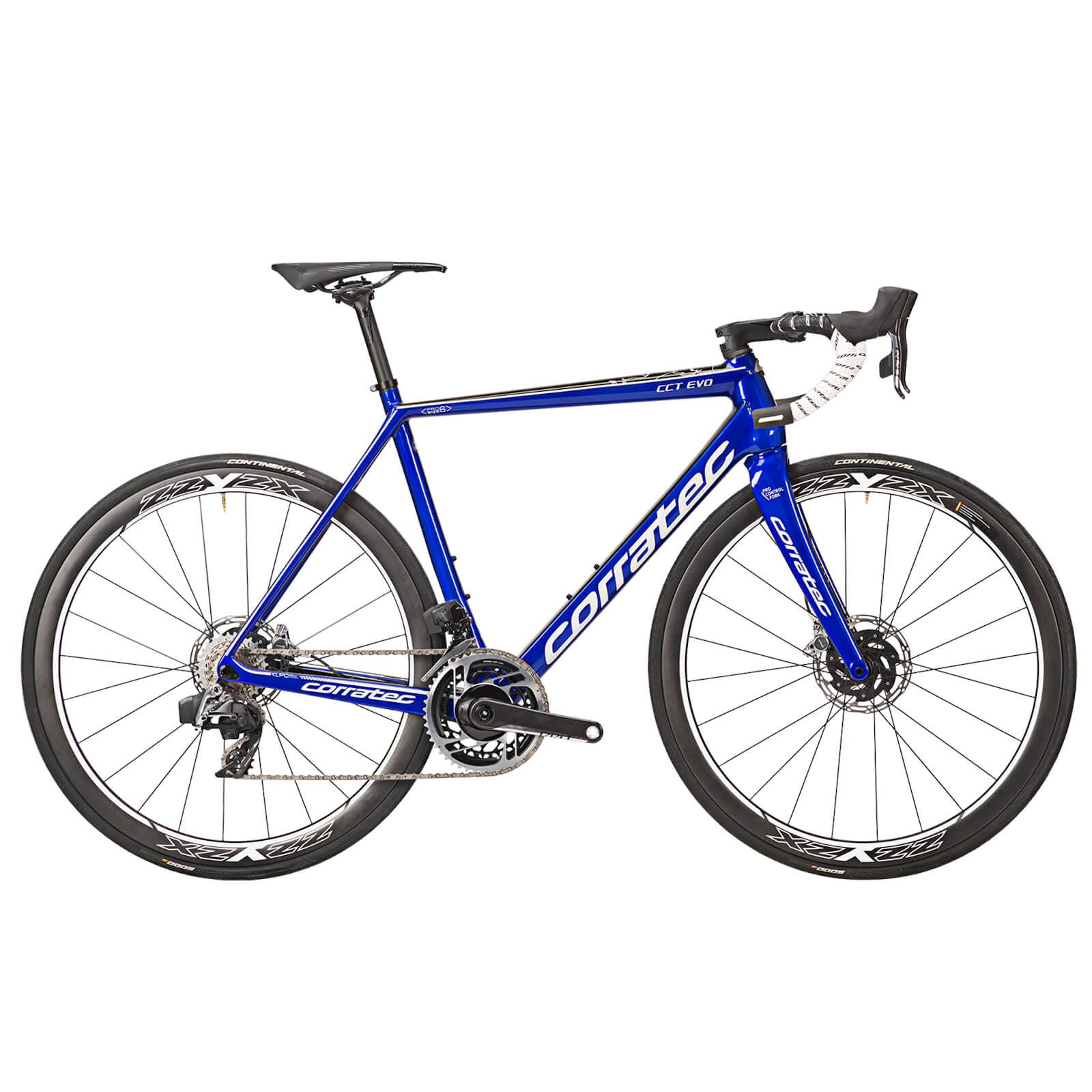 Image of Corratec Evo SLR Disc Road Bike Blue - 51cm