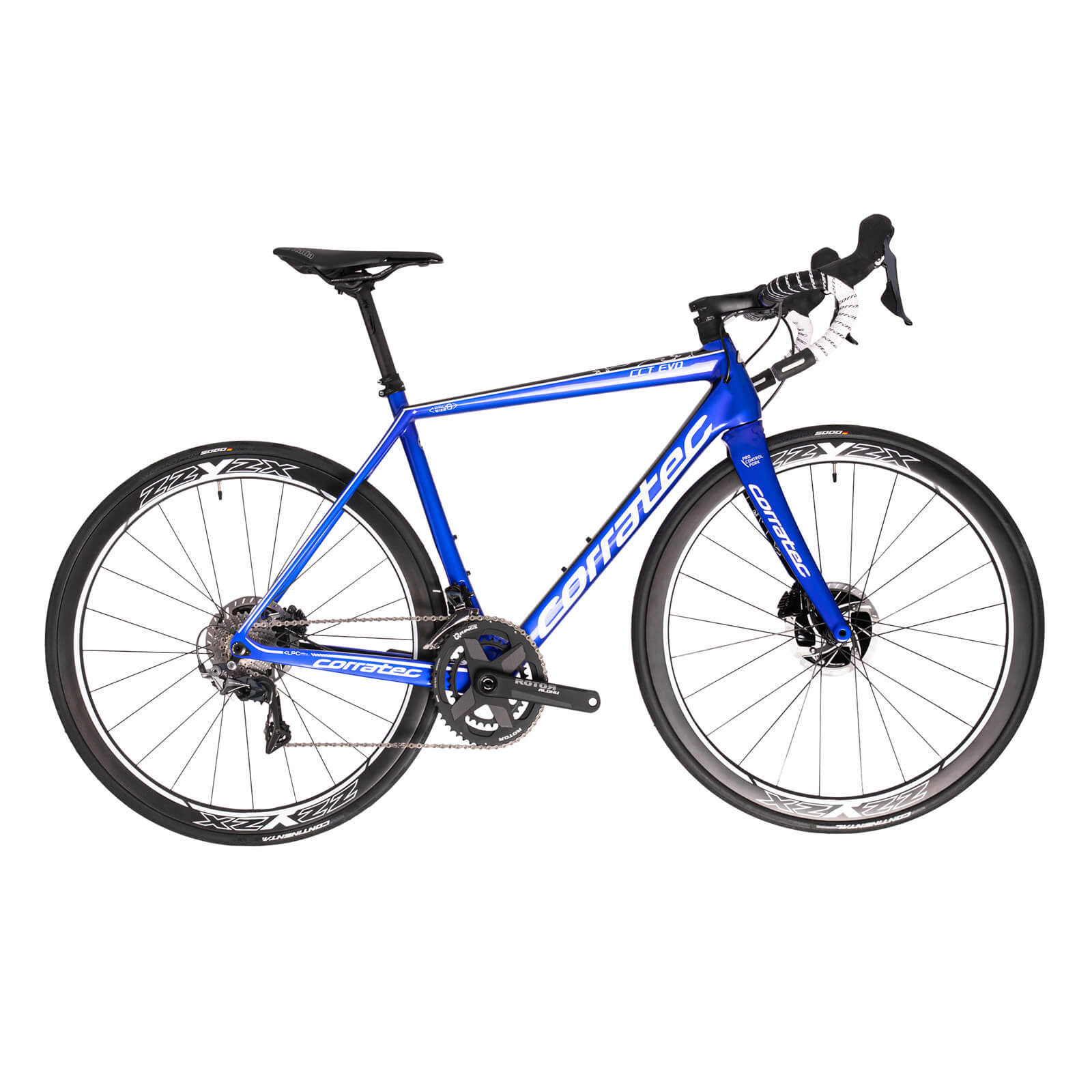 Image of Corratec Evo SL Disc Road Bike Blue - 51cm