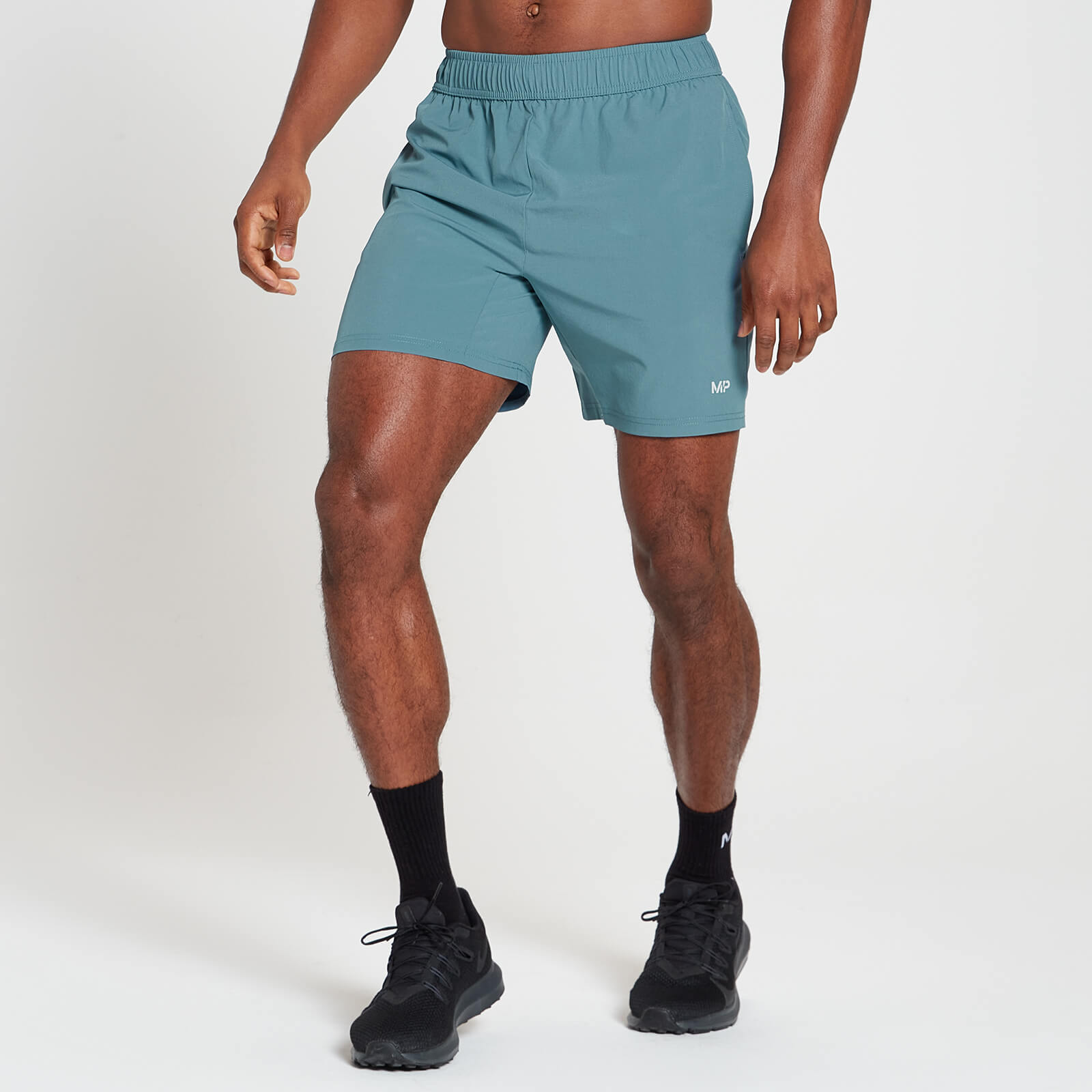 Купить MP Men's Run Graphic Training Shorts - Stone Blue - XXS, Myprotein International