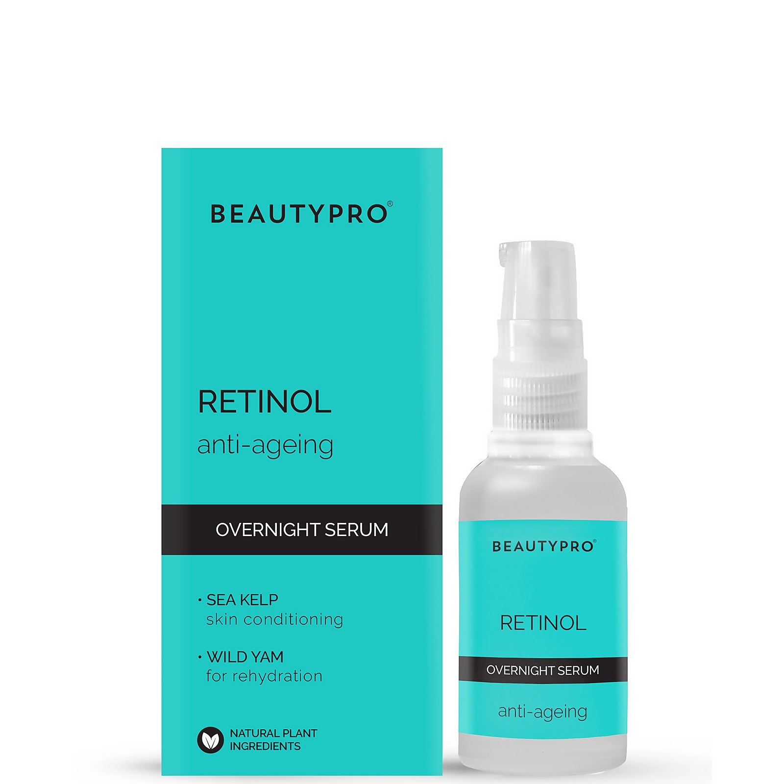 Image of BeautyPro Retinol Anti-Ageing Overnight Serum 30ml