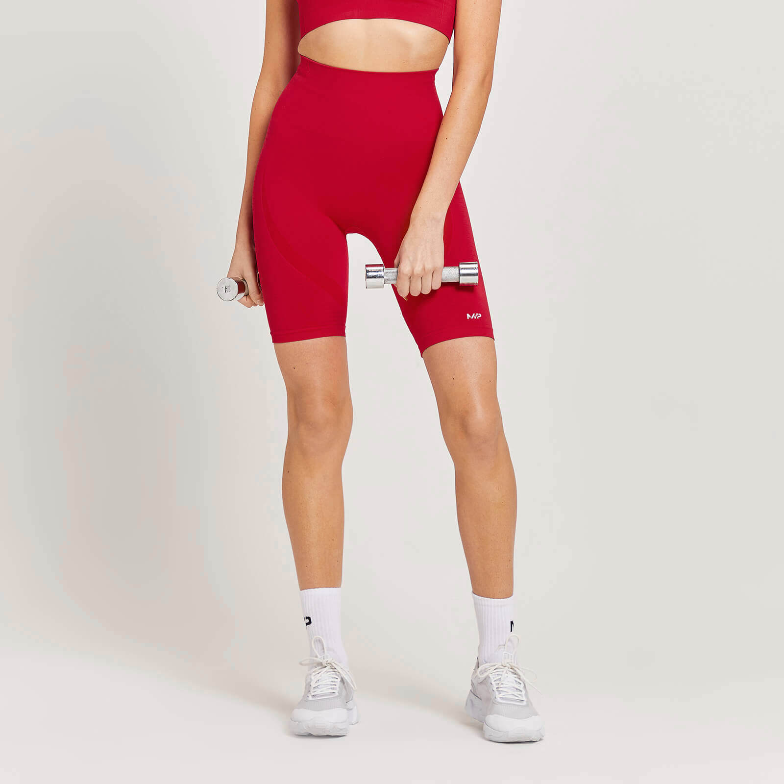 MP Women's Tempo Seamless Cycling Shorts - Danger - XXS, Myprotein International  - купить со скидкой