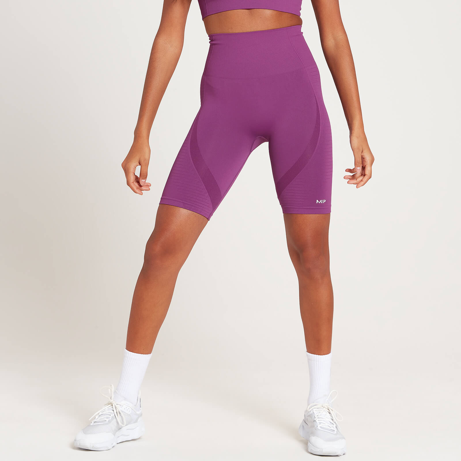 Купить MP Women's Tempo Seamless Cycling Shorts - Purple - XXS, Myprotein International