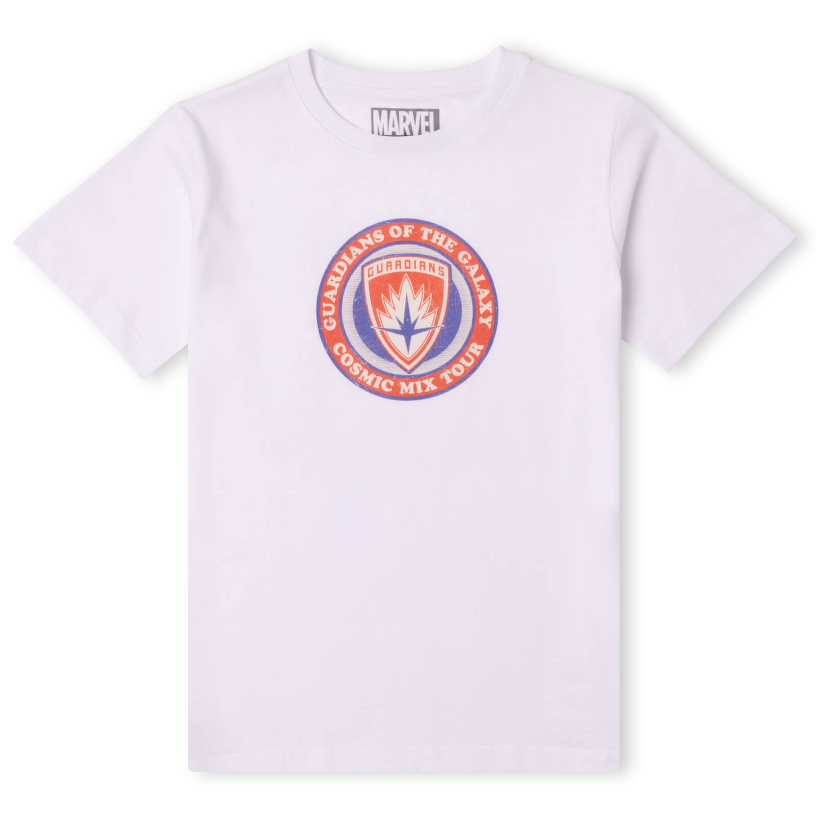 

Marvel Cosmic Mix Tour Kids' T-Shirt - White - 7-8 Anni - Bianco