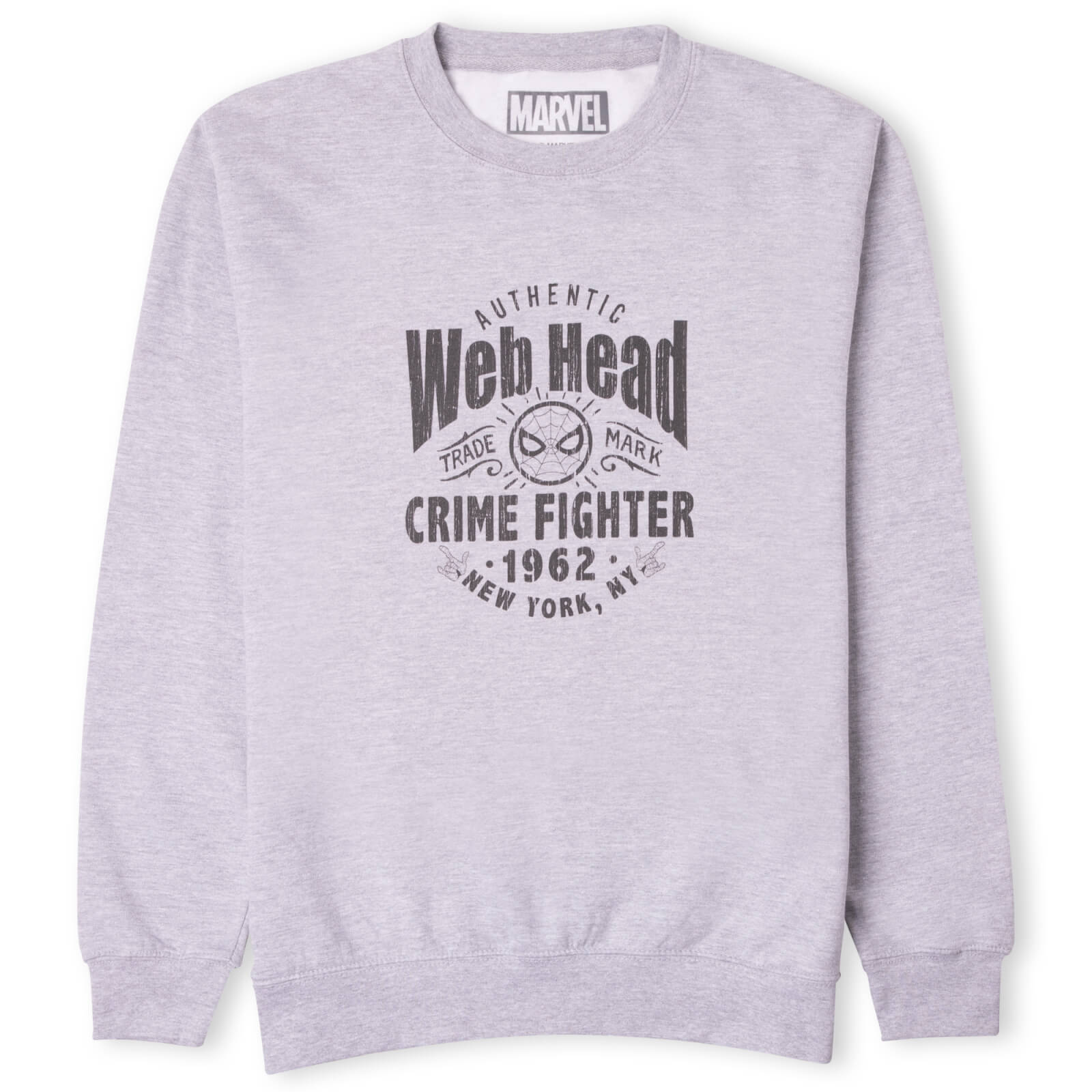

Marvel Web Head Crime Fighter Sweatshirt - Grey - S - Grigio