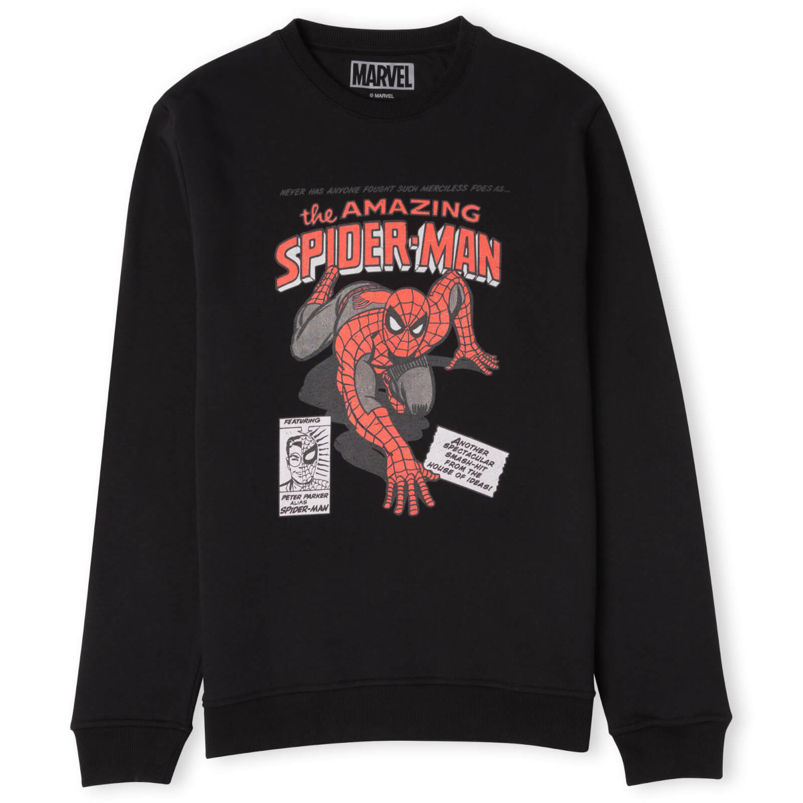 

Marvel The Amazing Spider-Man Sweatshirt - Black - S - Nero