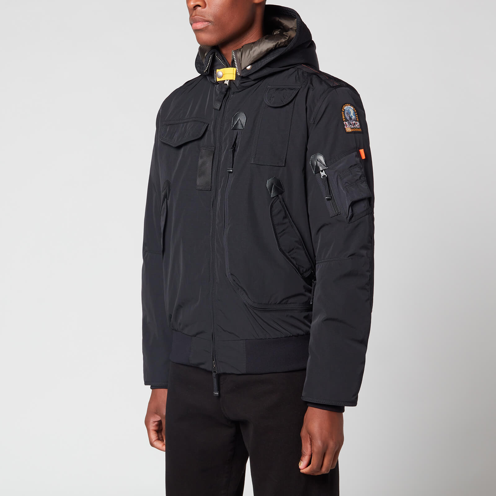 Parajumpers Men's Gobi Light Hooded Bomber Jacket - Black - XL