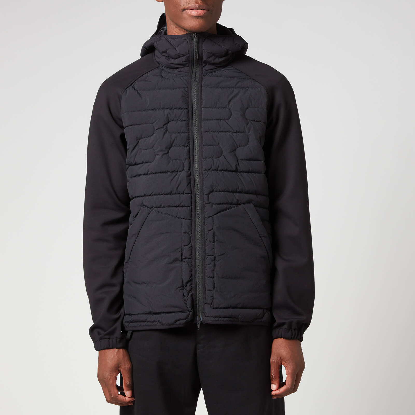 Y-3 Men's Cloud Insulated Hooded Jacket - Black - XL