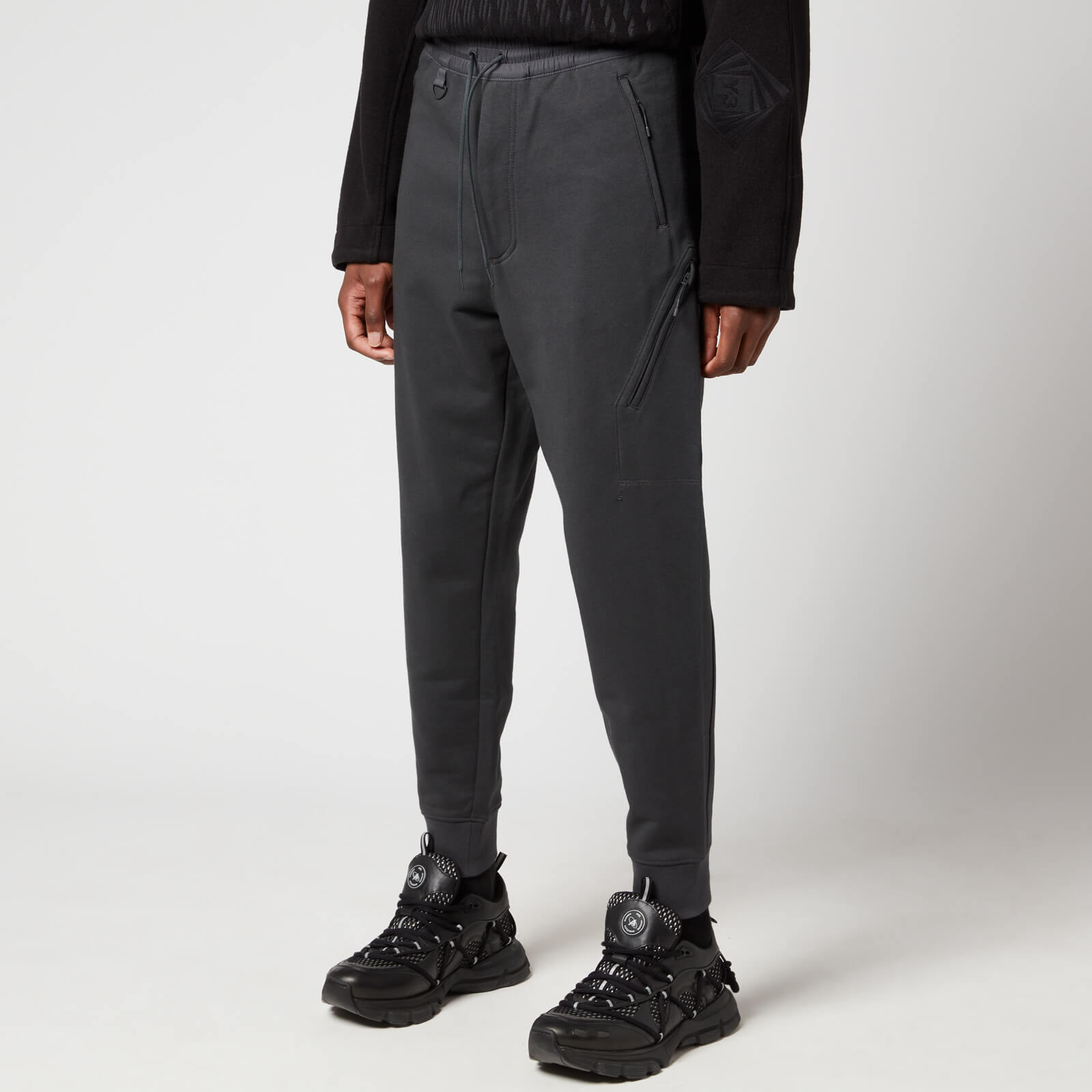 Y-3 Men's Terry Utility Pants - Carbon - M