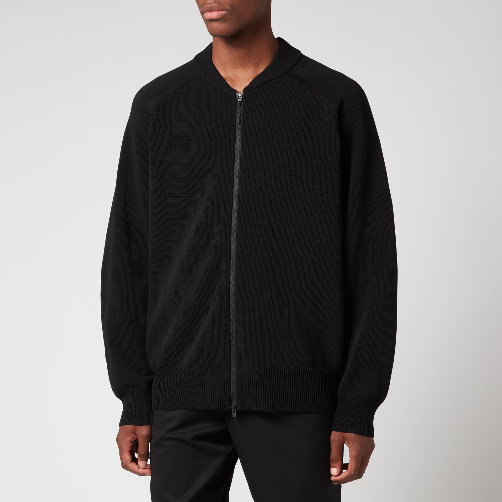 Y-3 Men's Full Zip Sweatshirt - Black - M