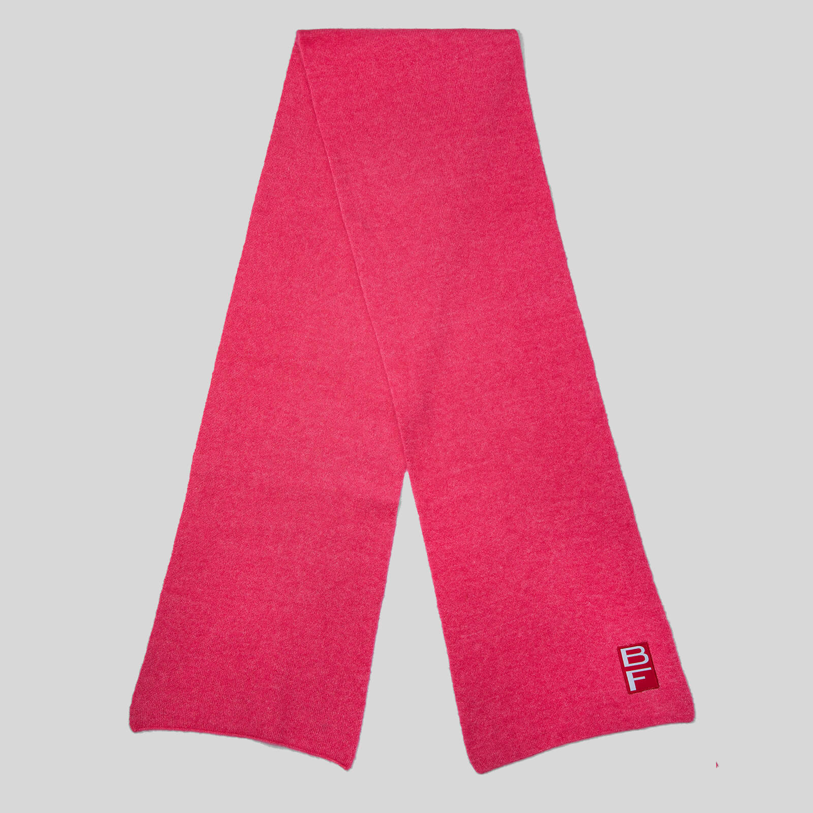 by far women's solid scarf alpaca - hot pink