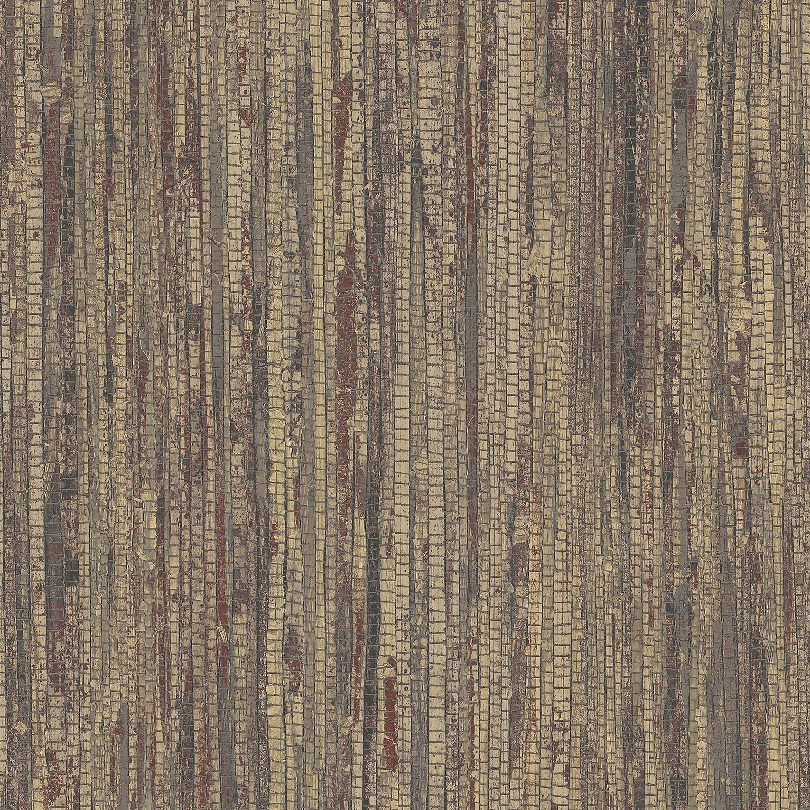 Photo of Organic Textures Rough Grass Dark Brown Wallpaper