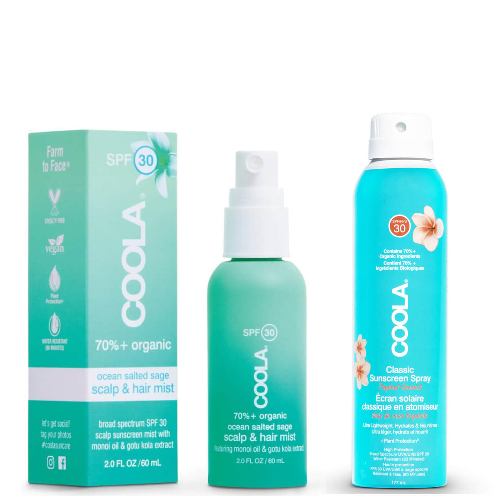 

COOLA Hair and Body Bundle