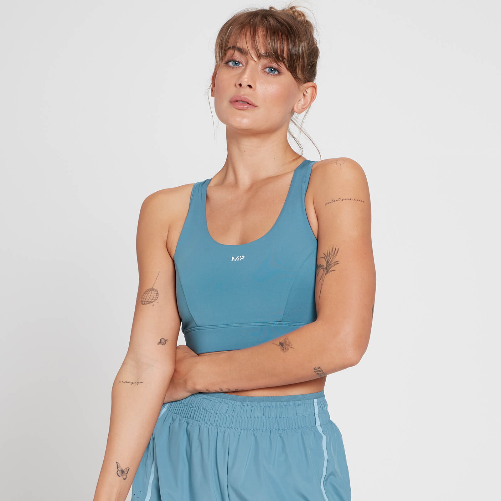5059883019048 - Velocity Sport-BH für Damen - Steinblau - S 5059883019048 - Velocity Sport-BH für Damen - Steinblau - S