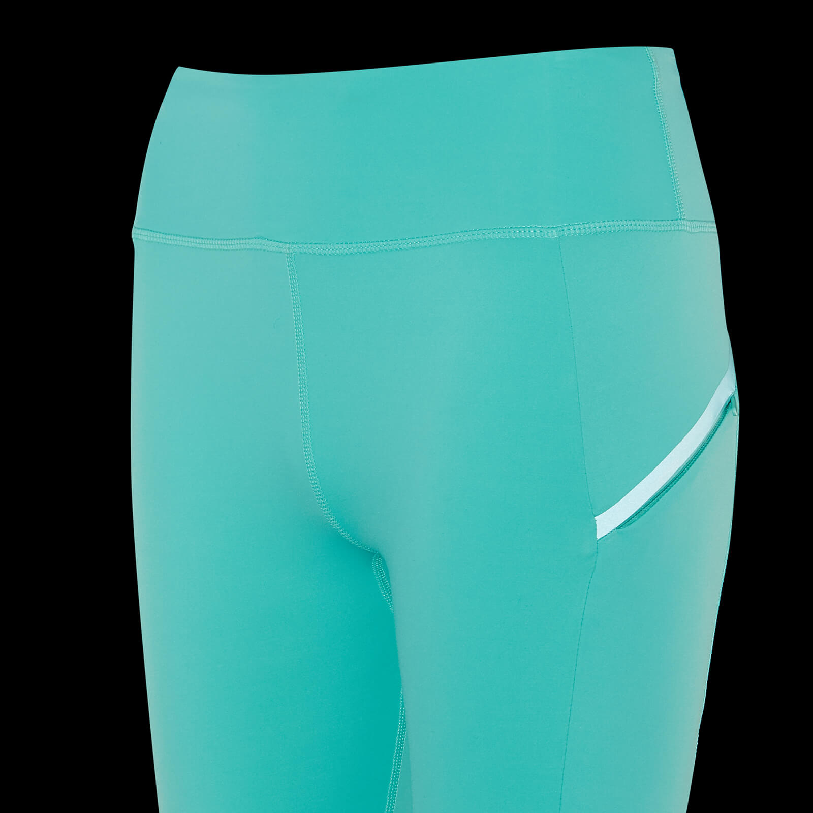 Damskie legginsy z kieszeniami z kolekcji Velocity Ultra MP – Ice Green - S