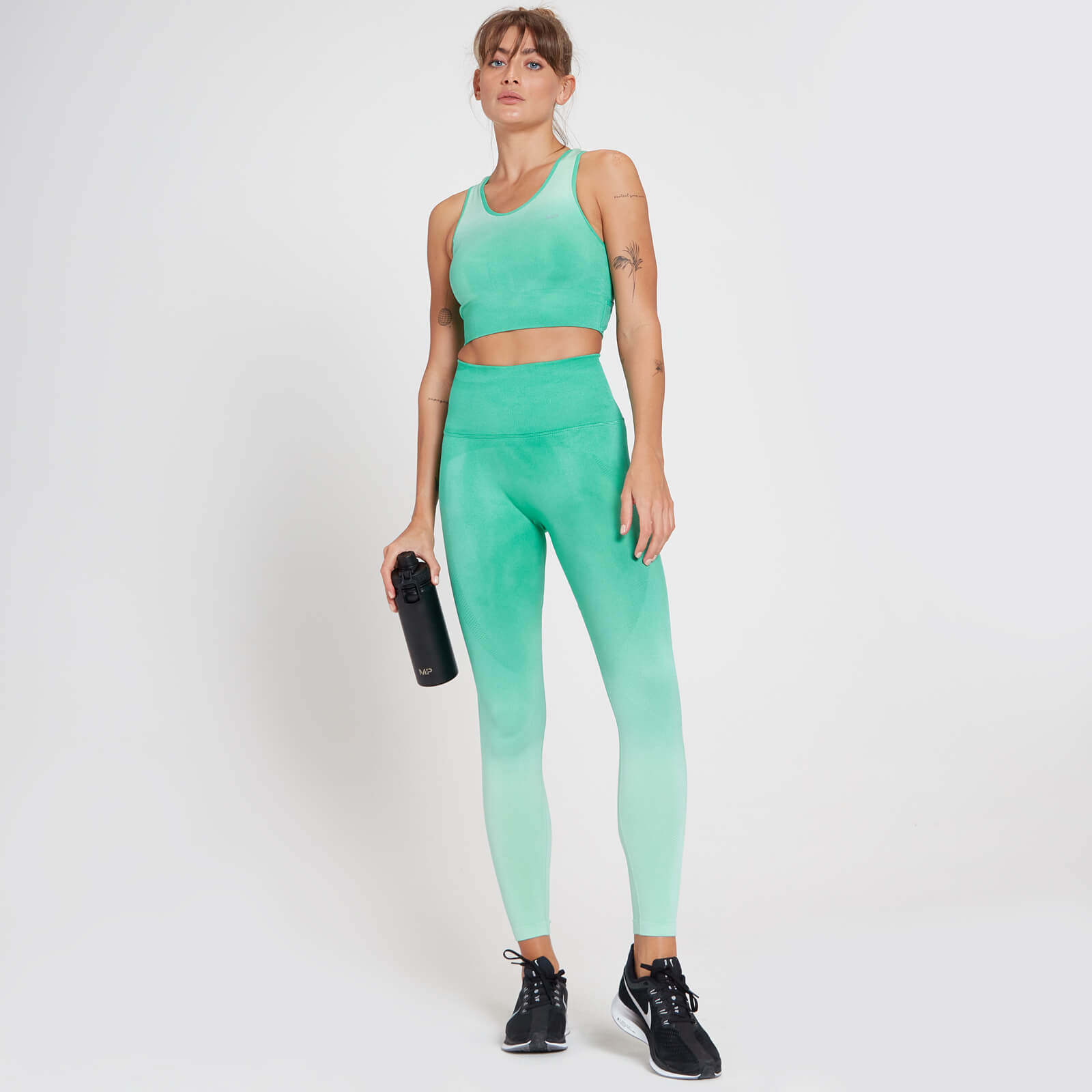 MP Velocity Ultra Nahtlose Leggings für Damen - Eisgrün - S