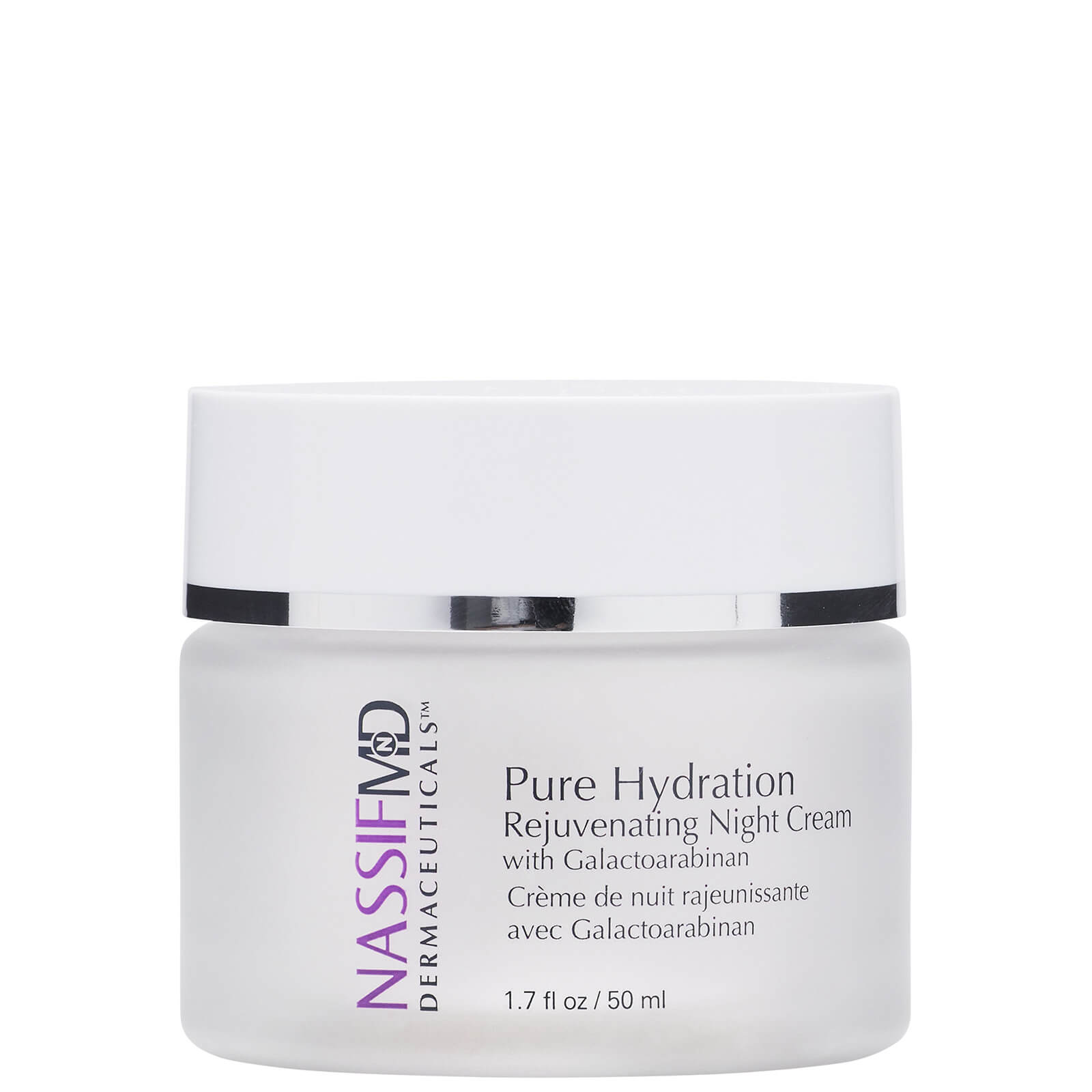 NassifMD Dermaceuticals Pure Hydration Rejuvenating Night Cream with H2OBioEV 50ml