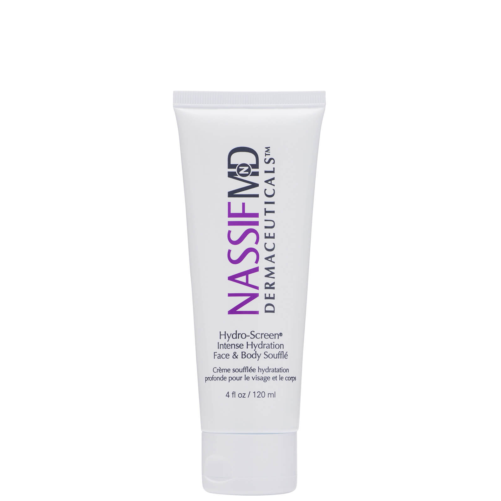 NassifMD Dermaceuticals Intense Hydration Face and Body Soufflé Light-Weight Moisturising Cream 120ml