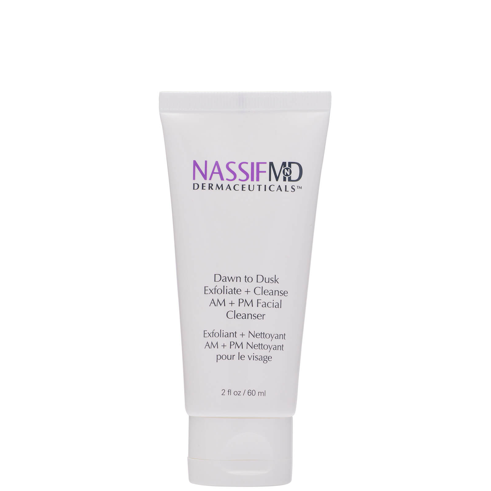 NassifMD Dermaceuticals Dawn to Dusk Exfoliating Cleanser 60ml