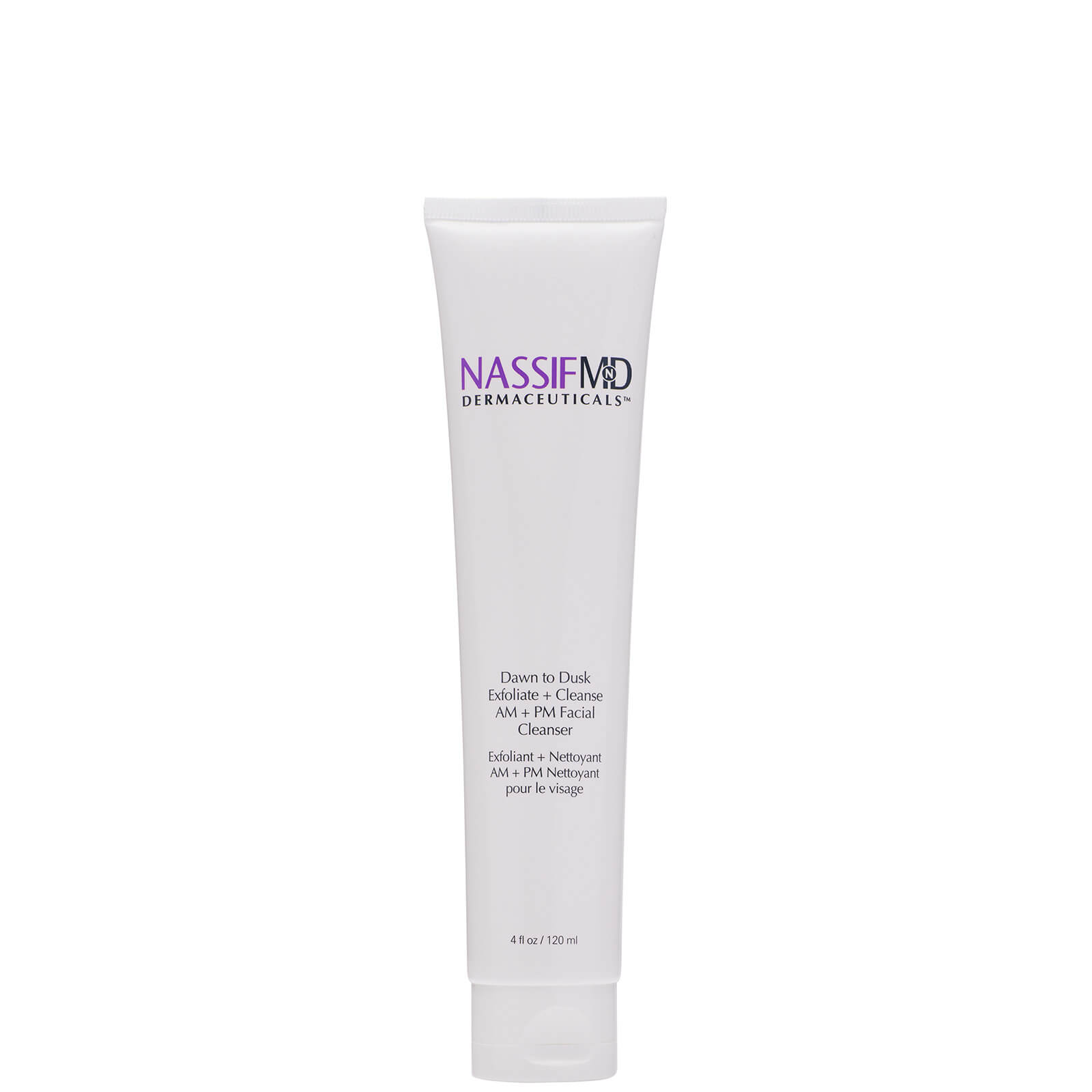 NassifMD Dermaceuticals Dawn to Dusk Exfoliating Cleanser 120ml