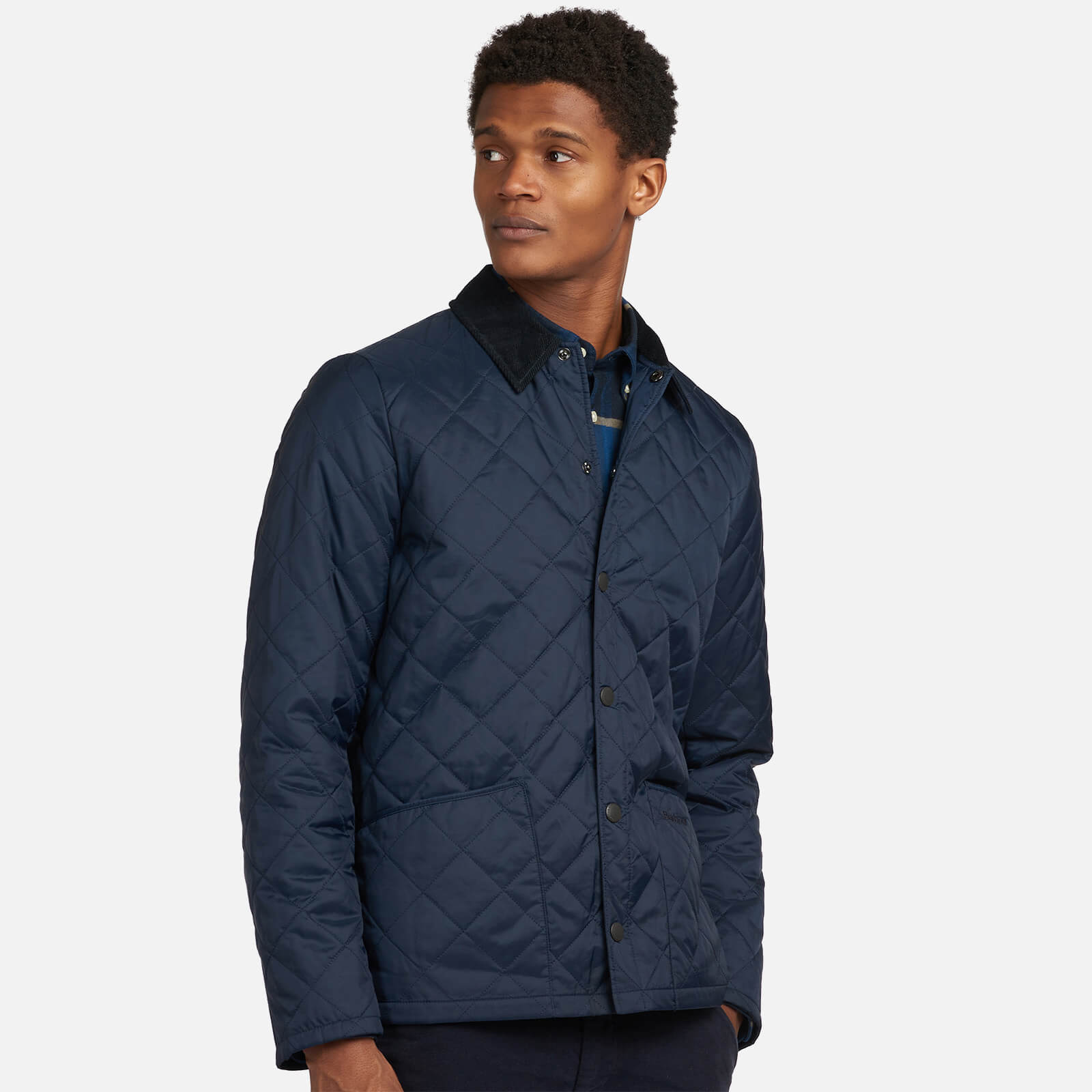 Barbour Men's Herron Quilt Jacket - Navy - XXL
