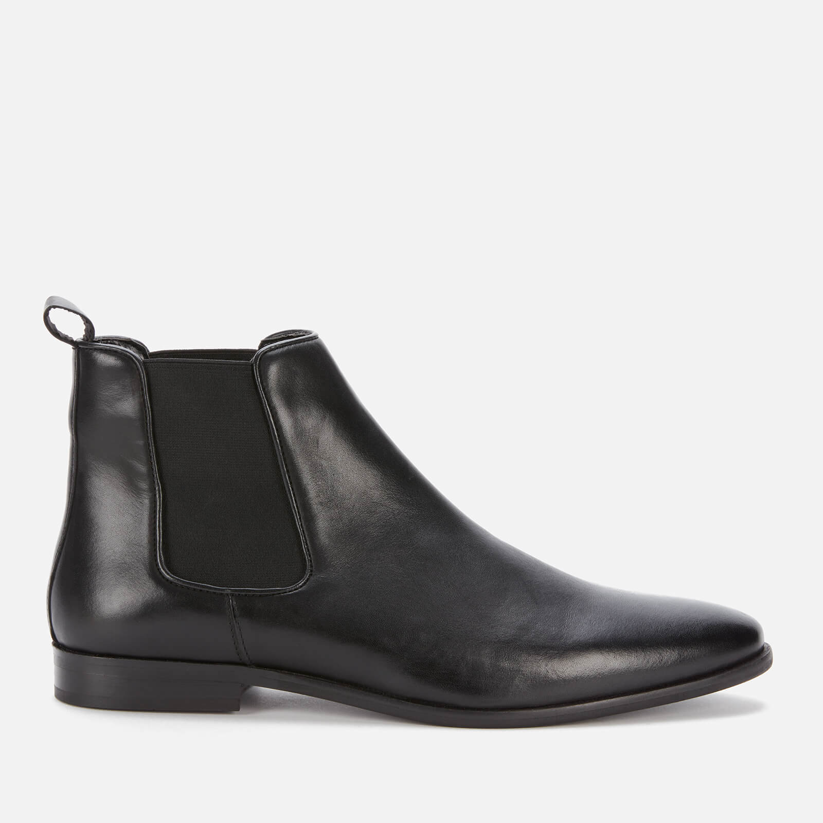 Walk London Men’s Alfie Leather Chelsea Boots - Black