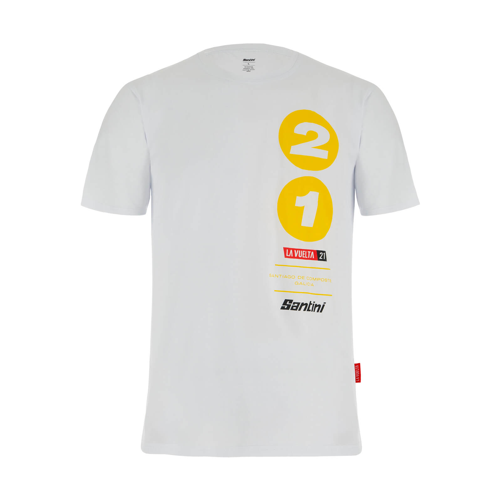 Santini La Vuelta 2021 Galicia T-Shirt - XXL