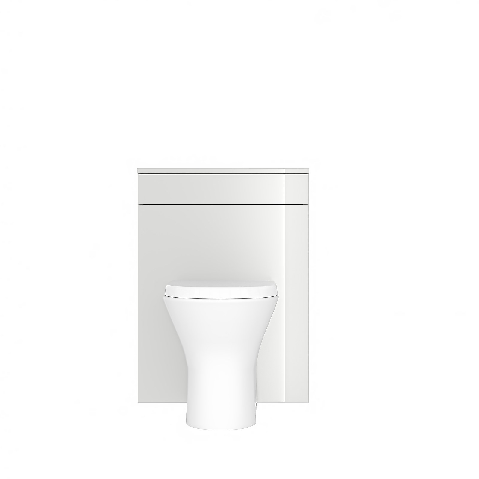 Photo of House Beautiful Ele-ment-s- Gloss White 600mm Back To Wall Toilet Unit