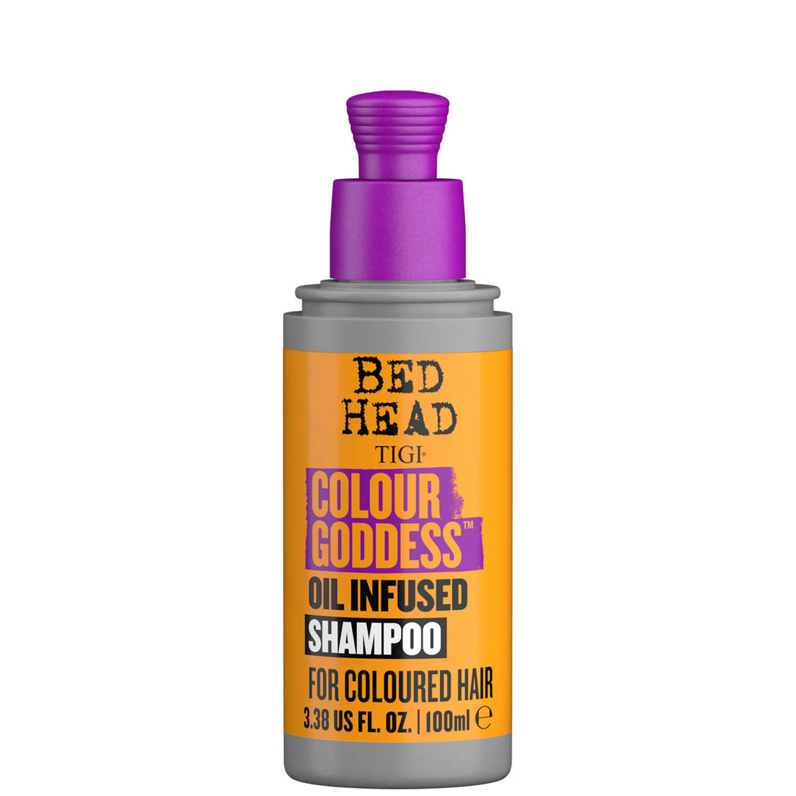 Photos - Hair Product TIGI Bed Head Colour Goddess Travel Size Shampoo for Coloured Hair 100ml 3 