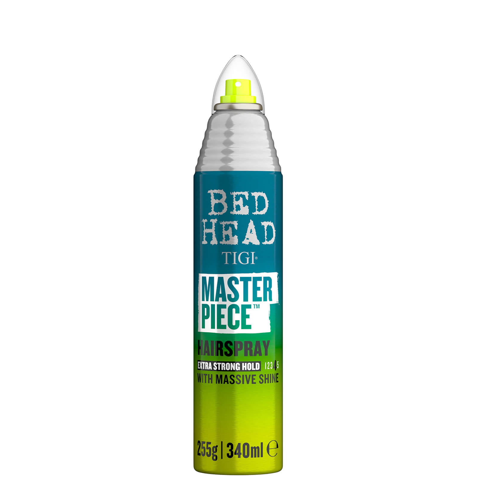 TIGI Bed Head Masterpiece Shiny Hairspray for Strong Hold and Shine 340ml