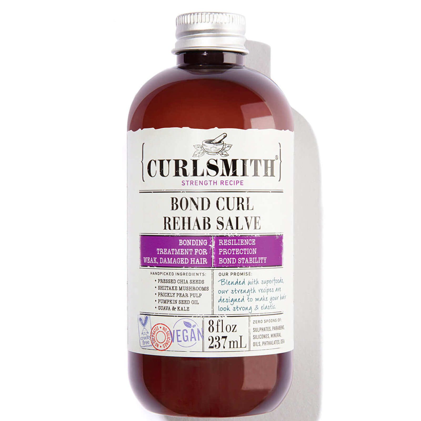 Click to view product details and reviews for Curlsmith Bond Curl Rehab Salve 237ml.