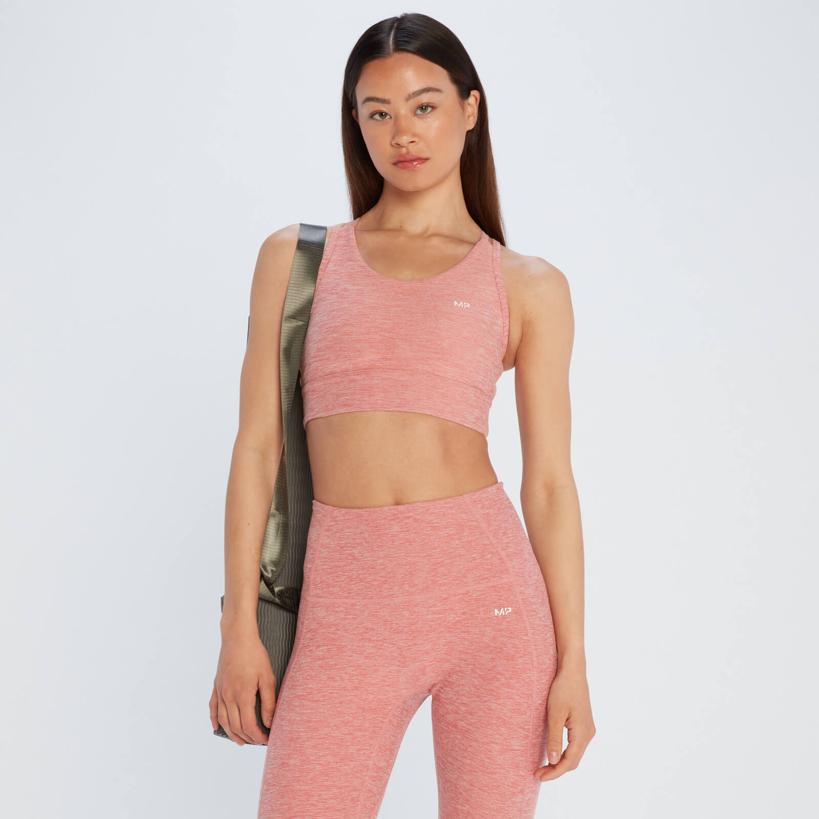 MP Women's Composure Strappy Sports Bra — Gewaschenes, helles Pink - XL product