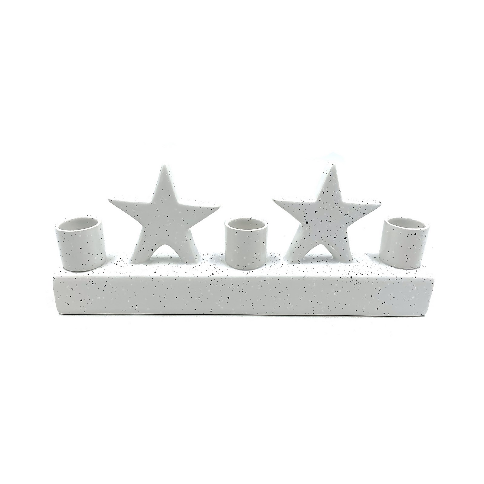 Photo of Ceramic Star Taper Candle Holder