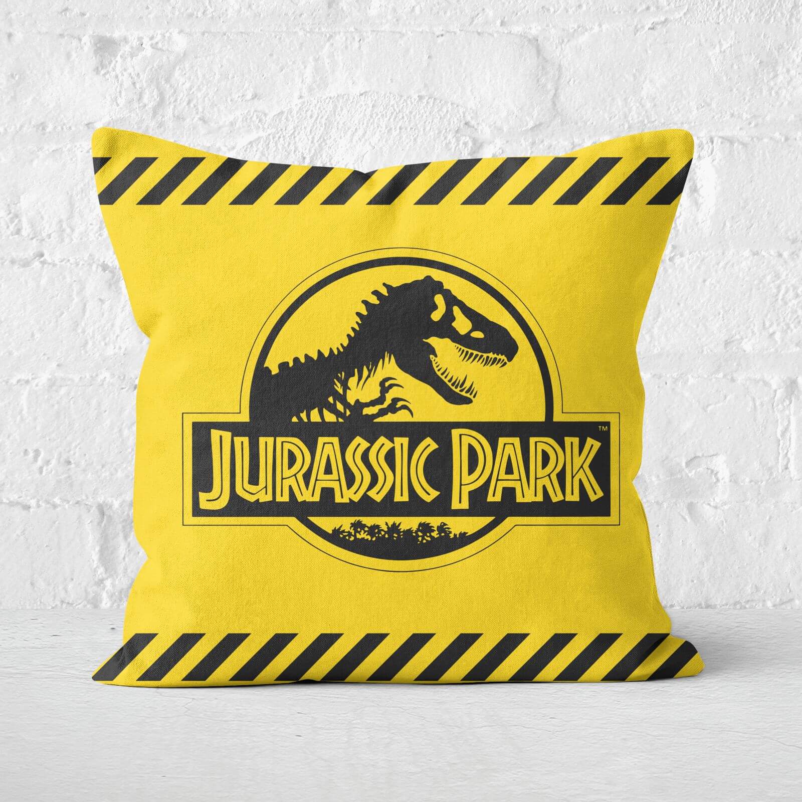 Jurassic Park Tape Square Cushion - 60x60cm - Soft Touch