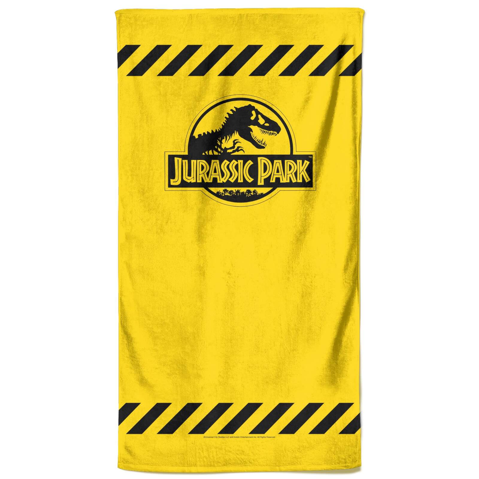 

Jurassic Park Tape Beach Towel