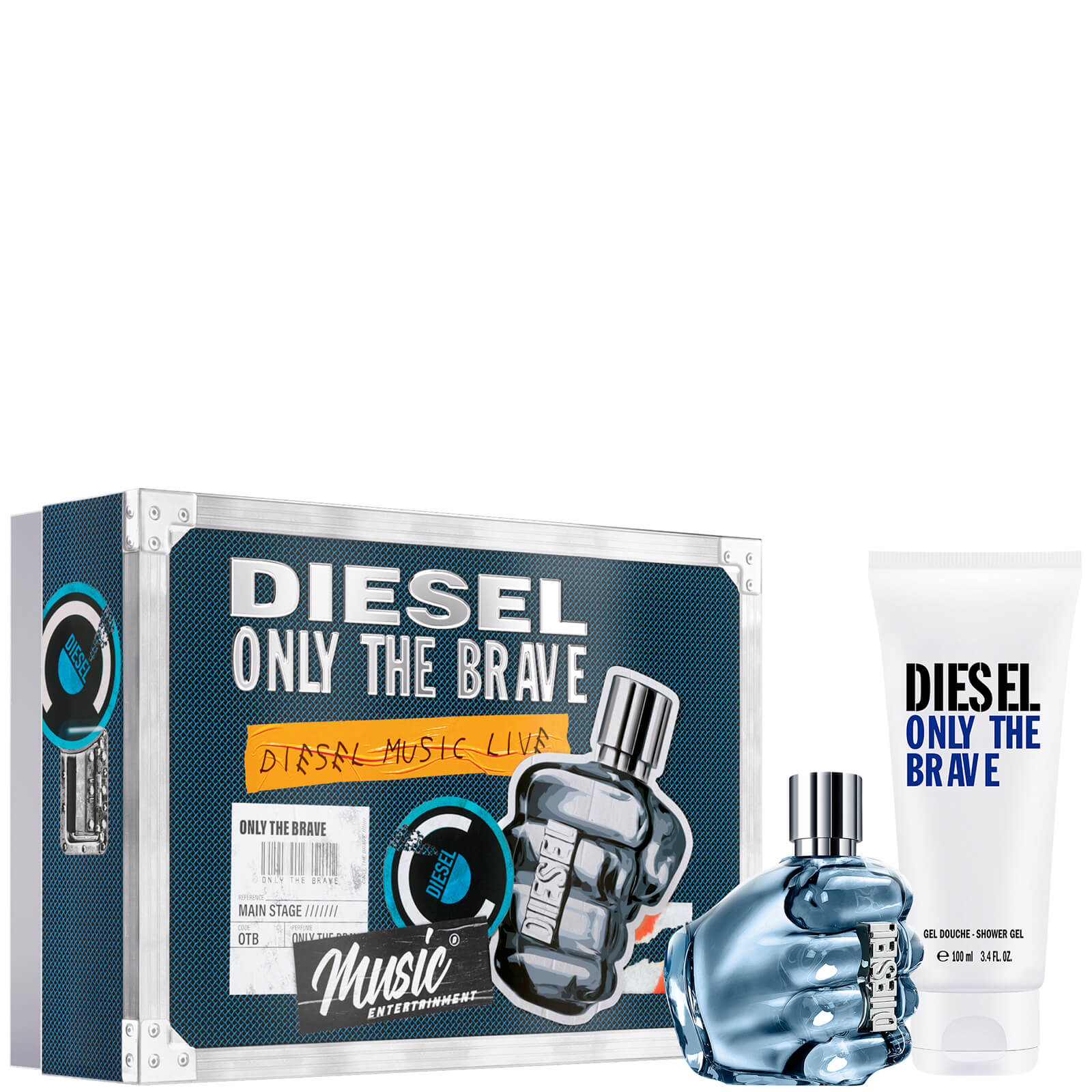 

Diesel Only The Brave Eau de Toilette Gift Set 50ml (Worth £50)