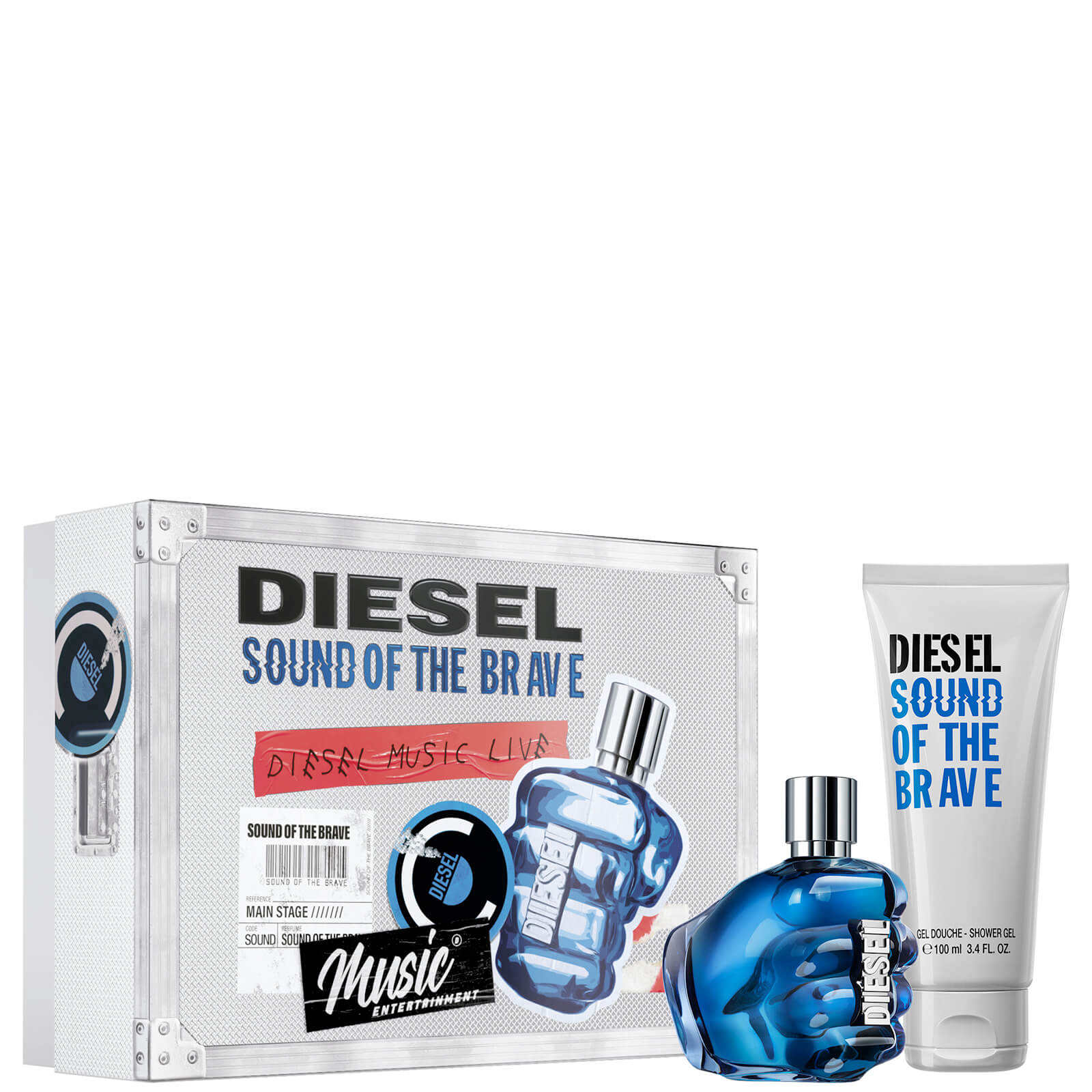 

Diesel Sound of the Brave Eau de Toilette Gift Set 50ml (Worth £50)