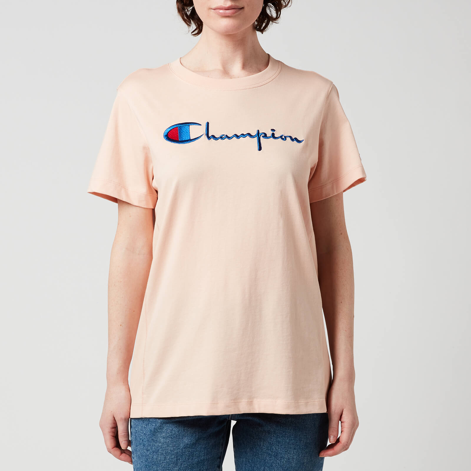 Champion Women's Crewneck T-Shirt - Pink - XS