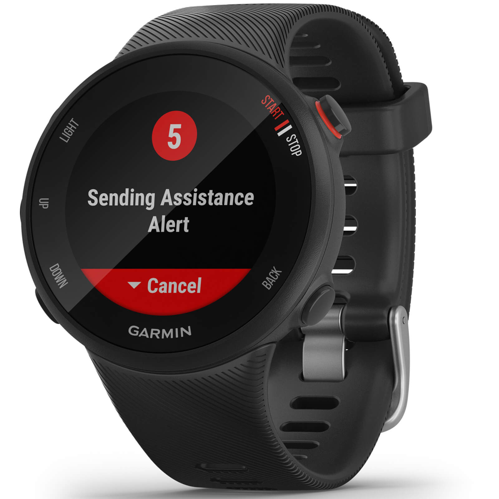 Image of Garmin Forerunner 45-45S GPS Running Watch - Black - Small, Black